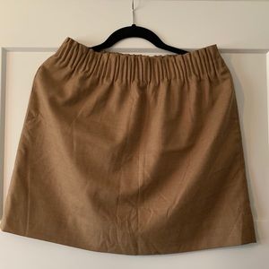 J Crew Wool-blend Sidewalk Skirt